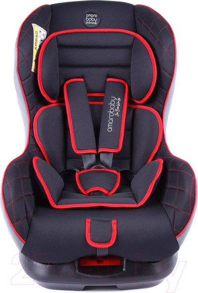 Изображение товара Автокресло Amarobaby Safety / AB212004SChK/09 (черный/красный)
