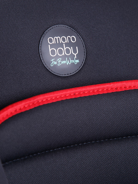 Изображение товара Автокресло Amarobaby Safety / AB212004SChK/09 (черный/красный)