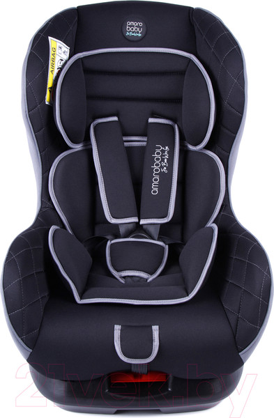 Изображение товара Автокресло Amarobaby Safety / AB212004SChS/09 (черный/серый)