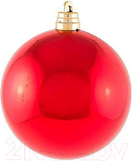 Изображение товара Шар новогодний Волшебная страна 005707 (красный)