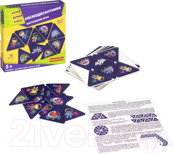 Изображение товара Настольная игра Bondibon Космодесантники / ВВ5389