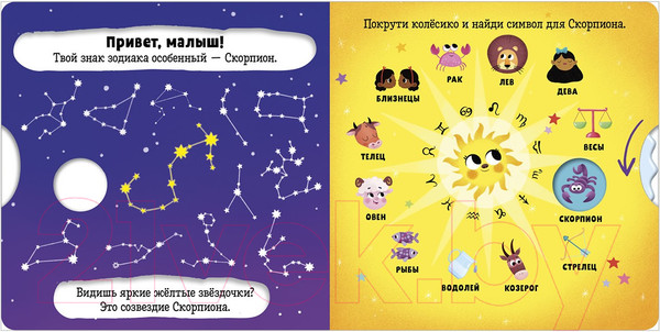 Изображение товара Развивающая книга CLEVER Скорпион