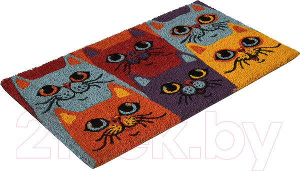 Изображение товара Коврик грязезащитный VORTEX Котики 35x60 / 24337