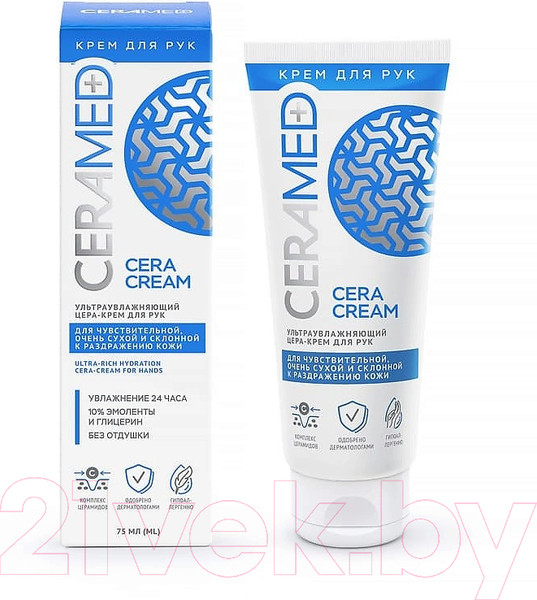 Изображение товара Крем для рук Ceramed Цера Ультраувлажняющий (75мл)