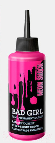 Изображение товара Пигмент прямого действия Bad Girl Neon Shock неоновый розовый (150мл)