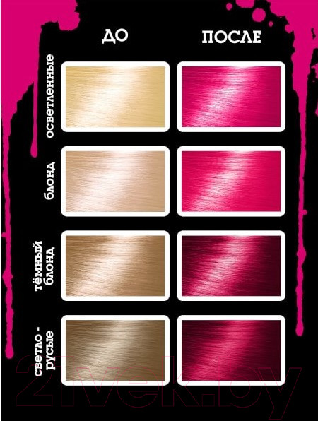 Изображение товара Пигмент прямого действия Bad Girl Wild Wild Rose розовый (150мл)