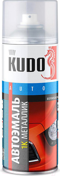 Изображение товара Эмаль автомобильная Kudo Кварц металлик 630 / KU41630 (520мл)