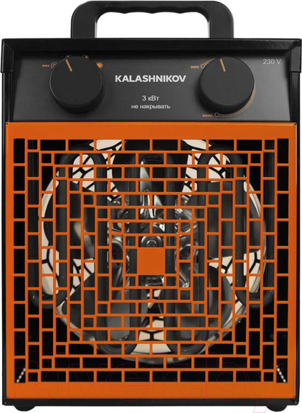 Изображение товара Тепловая пушка электрическая Kalashnikov KVF-E3-12