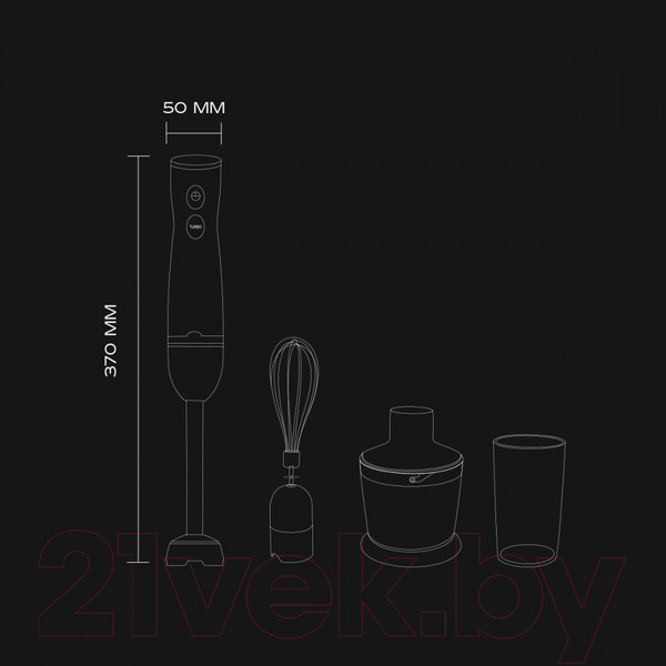 Изображение товара Блендер погружной Scarlett SC-HB42F73