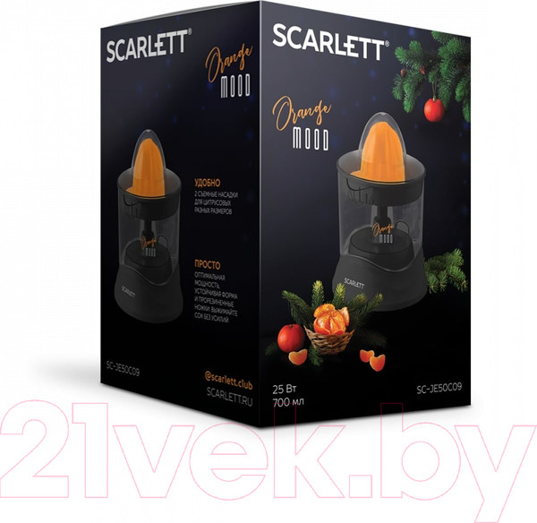 Изображение товара Соковыжималка электрическая Scarlett SC-JE50C09