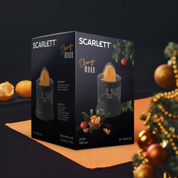 Изображение товара Соковыжималка электрическая Scarlett SC-JE50C09