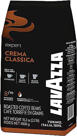 Изображение товара Кофе в зернах Lavazza Crema Classica / 2965 (1кг)