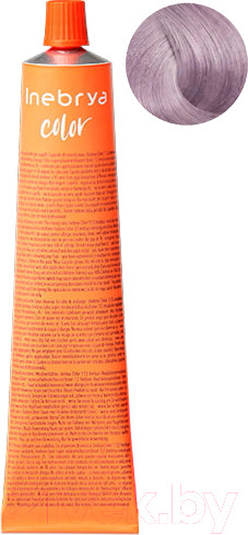 Изображение товара Крем-краска для волос Inebrya На семенах льна и алоэ вера 9/02 (100мл, очень светлый блондин пастельный фиолетовый)
