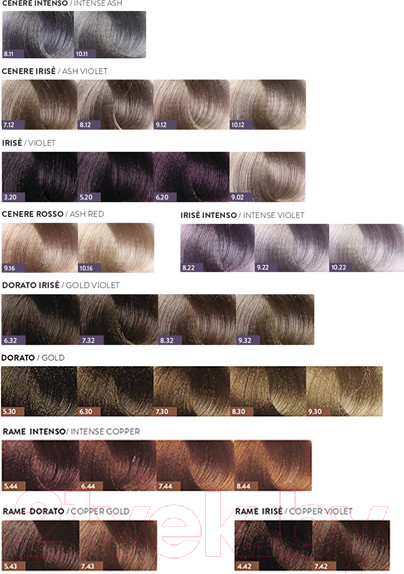 Изображение товара Крем-краска для волос Kaaral Baco Hydrolyzed Silk 9.22 (60мл, очень светлый блондин интенсивно-фиолетовый)