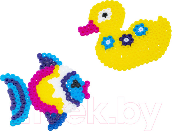 Изображение товара Развивающая игра Bondibon Термомозаика с блестками. Рыбка и утка / ВВ5044