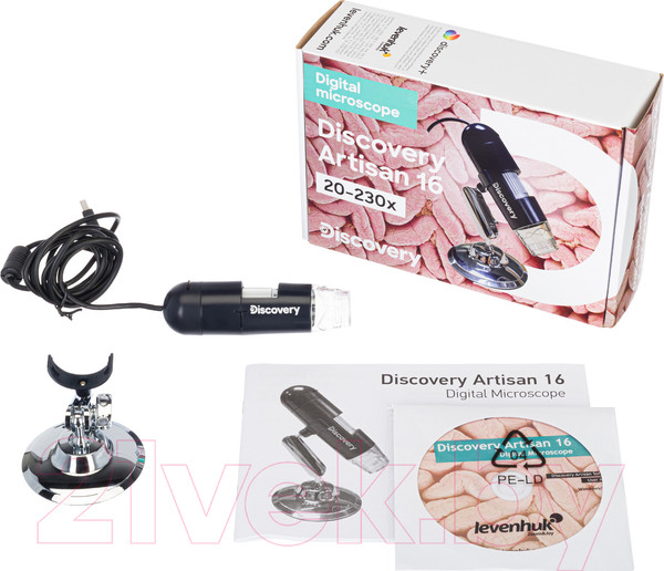 Изображение товара Микроскоп цифровой Levenhuk Discovery Artisan 16 / 78159