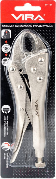 Изображение товара Гейферный зажим Vira 311134