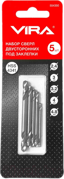 Изображение товара Набор сверл Vira 554350