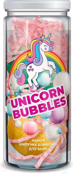 Изображение товара Набор косметики для тела Fito Косметик №44 Unicorn Bubbles