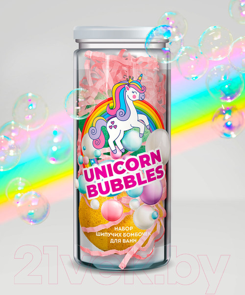 Изображение товара Набор косметики для тела Fito Косметик №44 Unicorn Bubbles