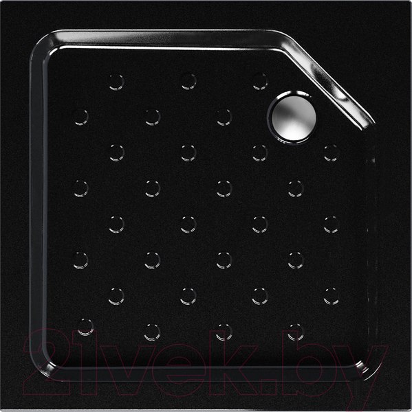 Изображение товара Душевой поддон МетаКам Universal Black N 80x80 / АПS_013575
