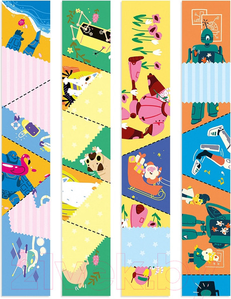 Изображение товара Развивающая игра Банда Умников Сгибалки. Роботы / УМ070