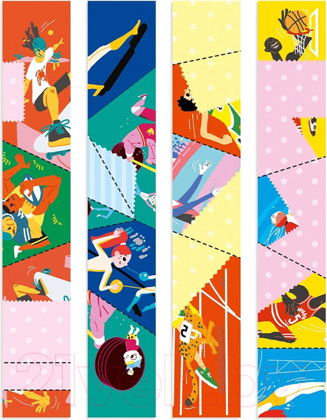 Изображение товара Развивающая игра Банда Умников Сгибалки. Спорт / УМ073