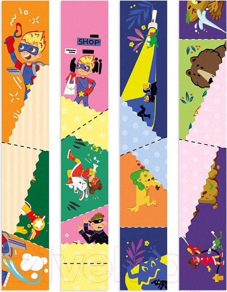 Изображение товара Развивающая игра Банда Умников Сгибалки. Супергерои / УМ068