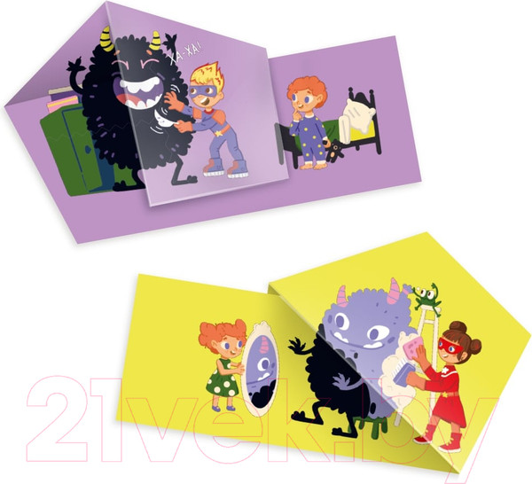 Изображение товара Развивающая игра Банда Умников Сгибалки. Супергерои / УМ068