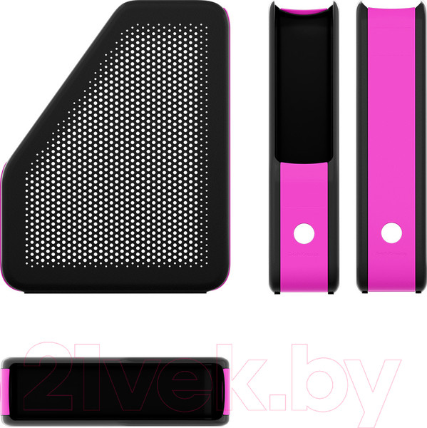 Изображение товара Лоток для бумаг Erich Krause Forte Accent / 55623 (черный/розовый)