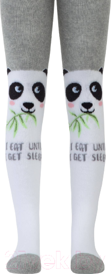 Изображение товара Колготки детские Conte Kids Sof-Tiki 531 (р.62-74, белый/серый)