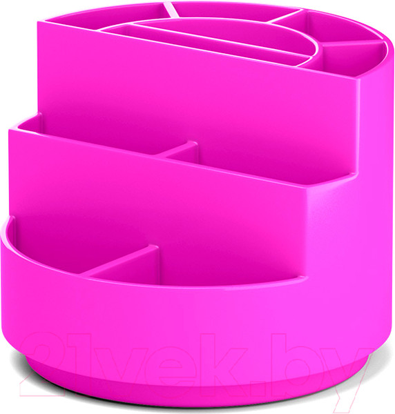 Изображение товара Органайзер настольный Erich Krause Mini Burger. Neon Solid / 55768 (розовый)