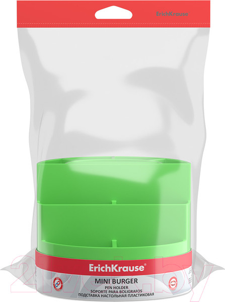 Изображение товара Органайзер настольный Erich Krause Mini Burger. Neon Solid / 55769 (зеленый)