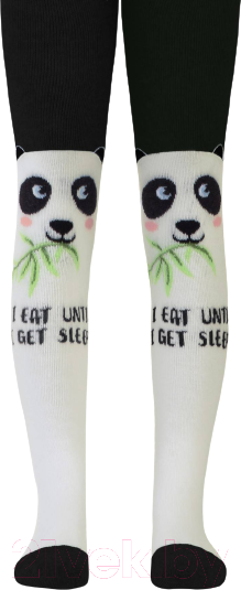 Изображение товара Колготки детские Conte Kids Sof-Tiki 531 (р.62-74, молочный/черный)