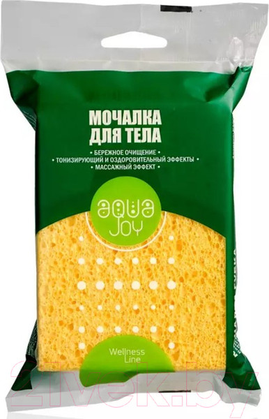 Изображение товара Губка для тела Aqua Joy Прямоугольная