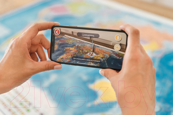 Изображение товара Настенная карта Globen Мир политический / kh043