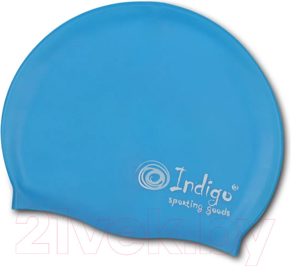 Изображение товара Шапочка для плавания Indigo Sport 108 SC (голубой)