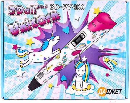 Изображение товара 3D-ручка Даджет 3Dali Plus Unicorn