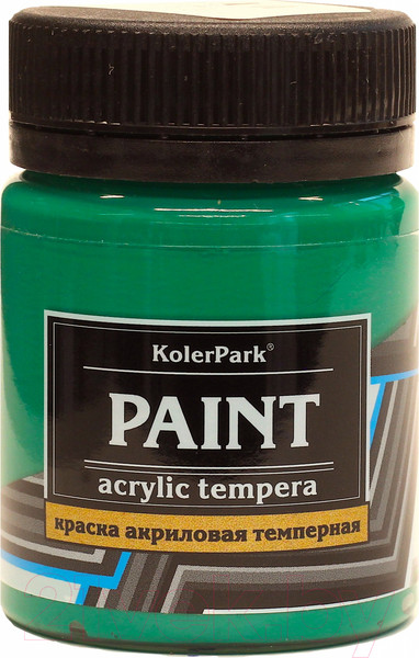 Изображение товара Акриловая краска KolerPark Темперная (50мл, зеленый)