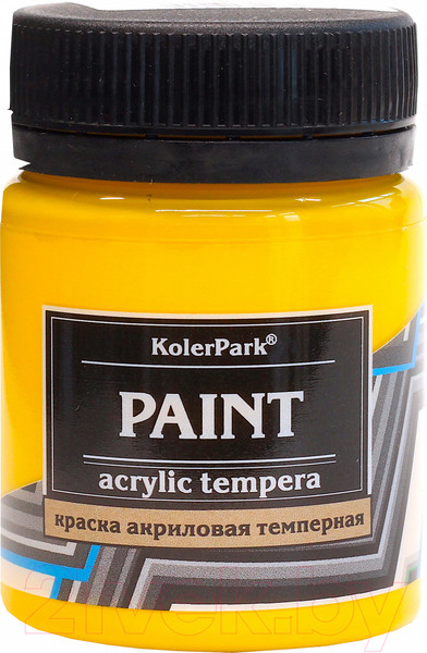 Изображение товара Акриловая краска KolerPark Темперная (50мл, золотисто-желтый)
