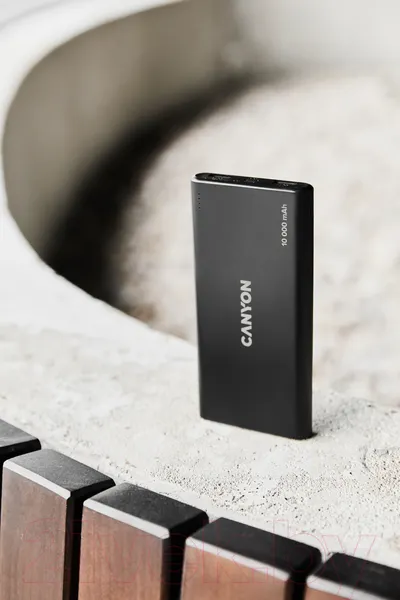 Изображение товара Портативное зарядное устройство Canyon PB-108 / CNE-CPB1008B