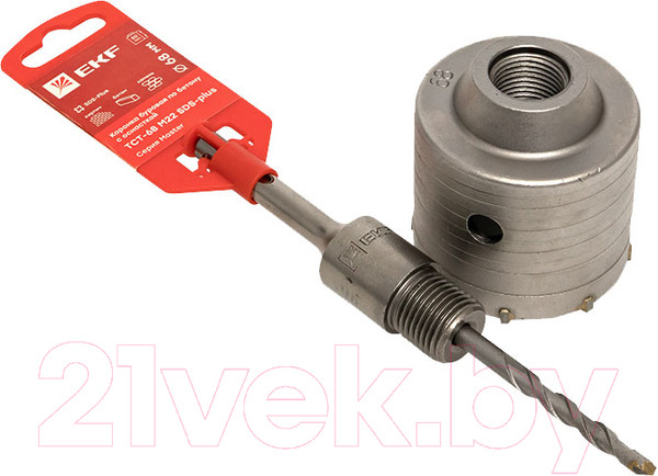 Изображение товара Коронка EKF Master tct-68-m22