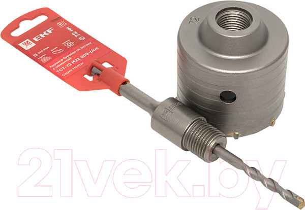 Изображение товара Коронка EKF Master tct-72-m22