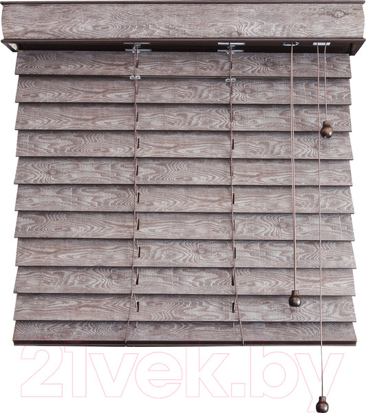 Изображение товара Жалюзи горизонтальные АС МАРТ 50К-37 200x200 (мореный дуб)