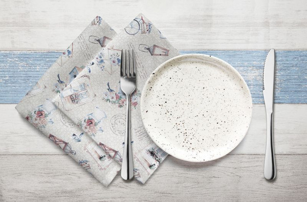 Изображение товара Набор сервировочных салфеток Самойловский текстиль Открыт 31 СТ ХП НПК121 8598/1