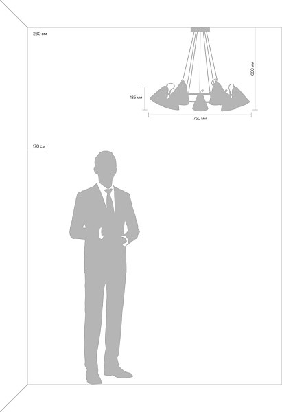 Изображение товара Люстра Freya Falke FR8001PL-07WG