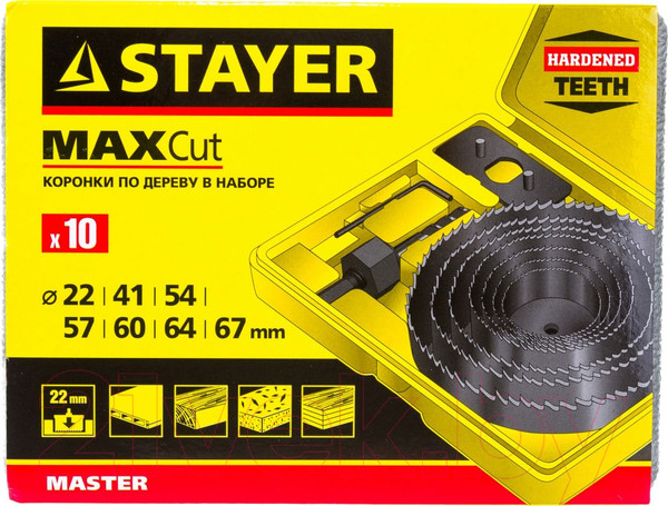 Изображение товара Набор коронок Stayer 29600-H7