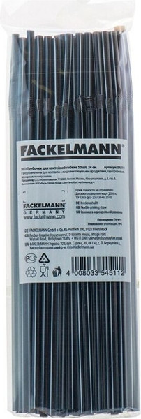 Изображение товара Набор одноразовых трубочек Fackelmann Rio 54511 / 5290 (50шт)