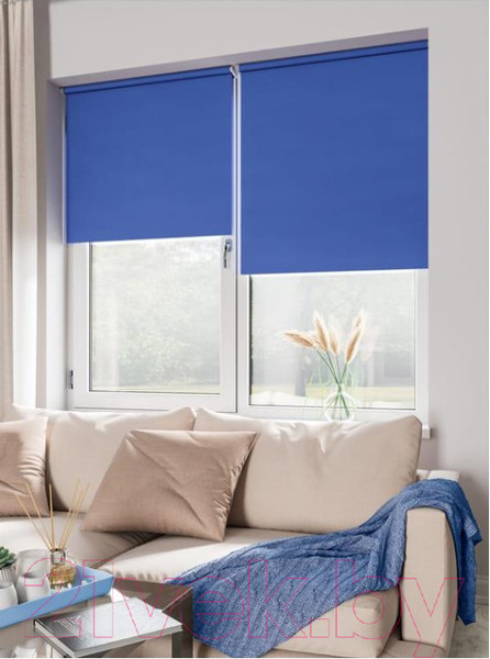 Изображение товара Рулонная штора LEGRAND Блэкаут 98x175 / 58 069 925 (синий)