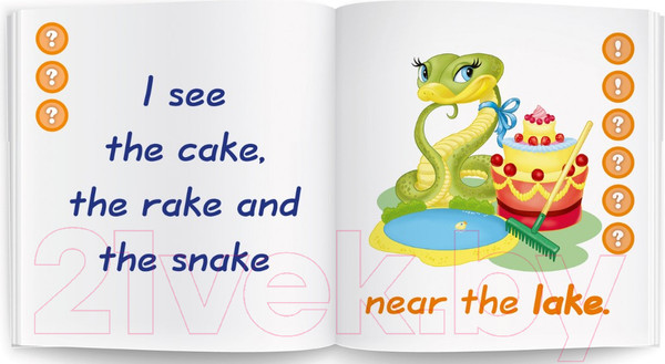 Изображение товара Набор развивающих книг Знаток Начинаем читать по-английски вместе с Говорящей ручкой /ZP-40078